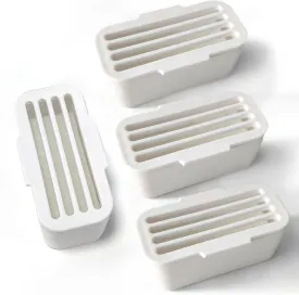 4 PCS Deodorant for PetSafe ScoopFree SmartSpin Self-Cleaning Cat Litter Box, Air Freshener for HHOLOVE Automatic Cat Litter Box, Cat Friendly Natural Plant-Based Odor Suppression