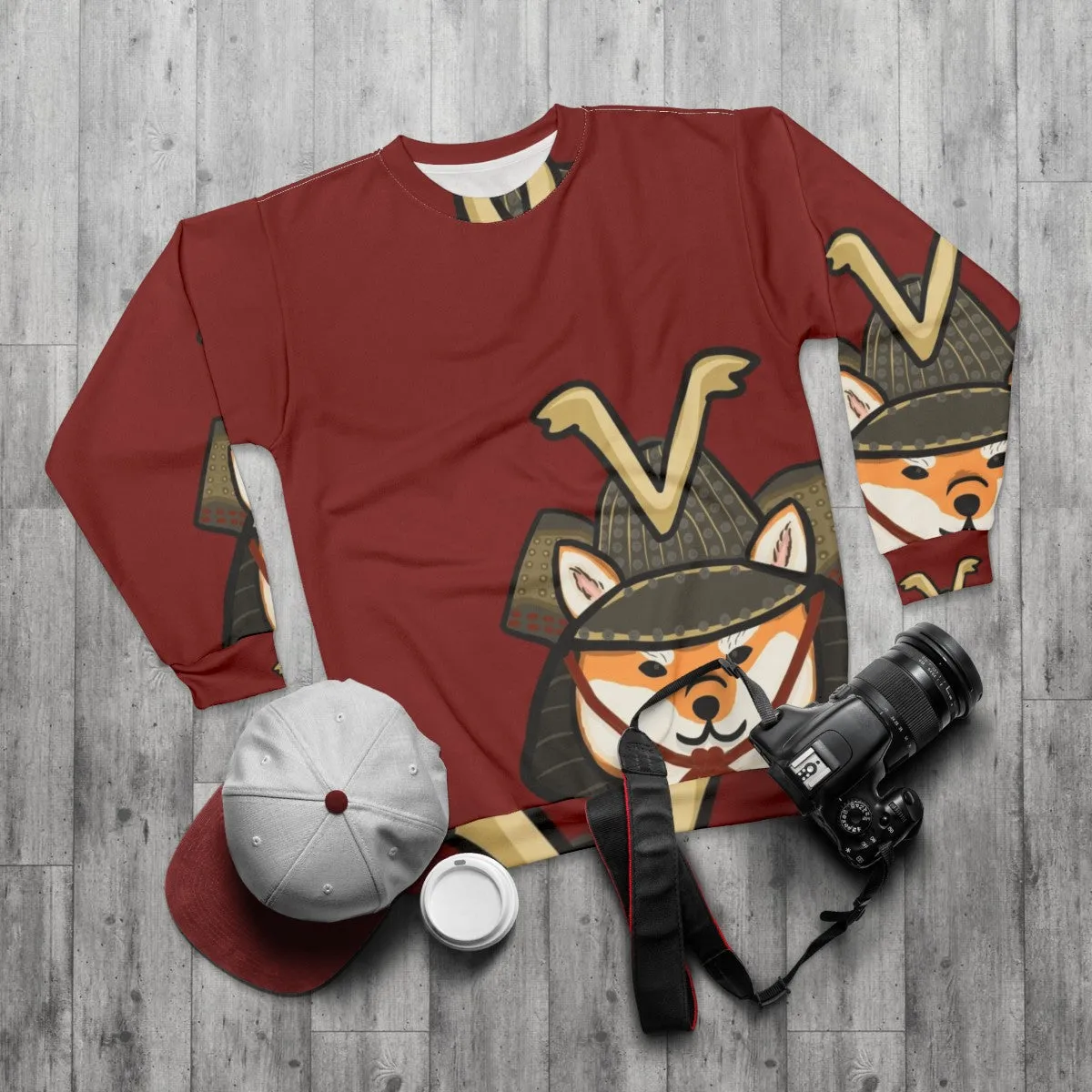 Adorable Shiba Inu Sweatshirt with Japanese Inspired Design