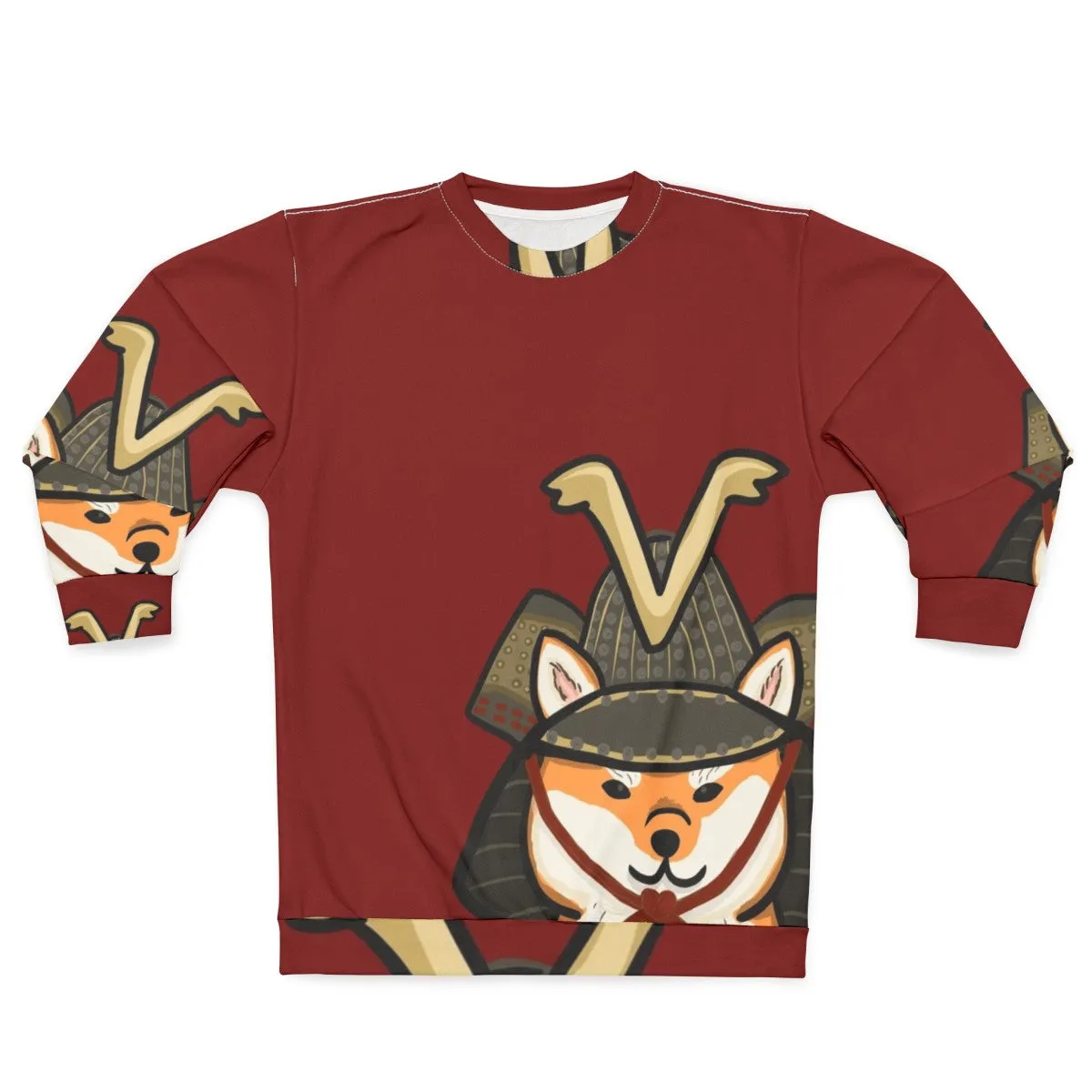 Adorable Shiba Inu Sweatshirt with Japanese Inspired Design