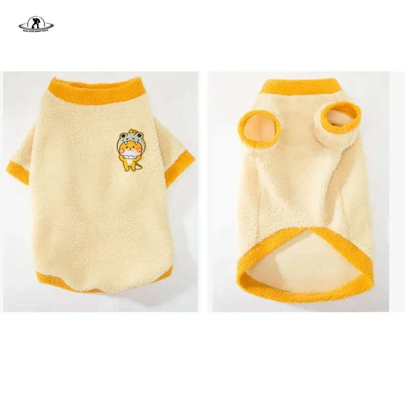 Autumn and Winter Big Dog Clothes - Keep Your Golden Retriever, Samoyed, and Large Dogs Warm with a Two-legged Coat - Ideal Pet Pellet Coat for Spring and Winter - Stylish Pet Clothes