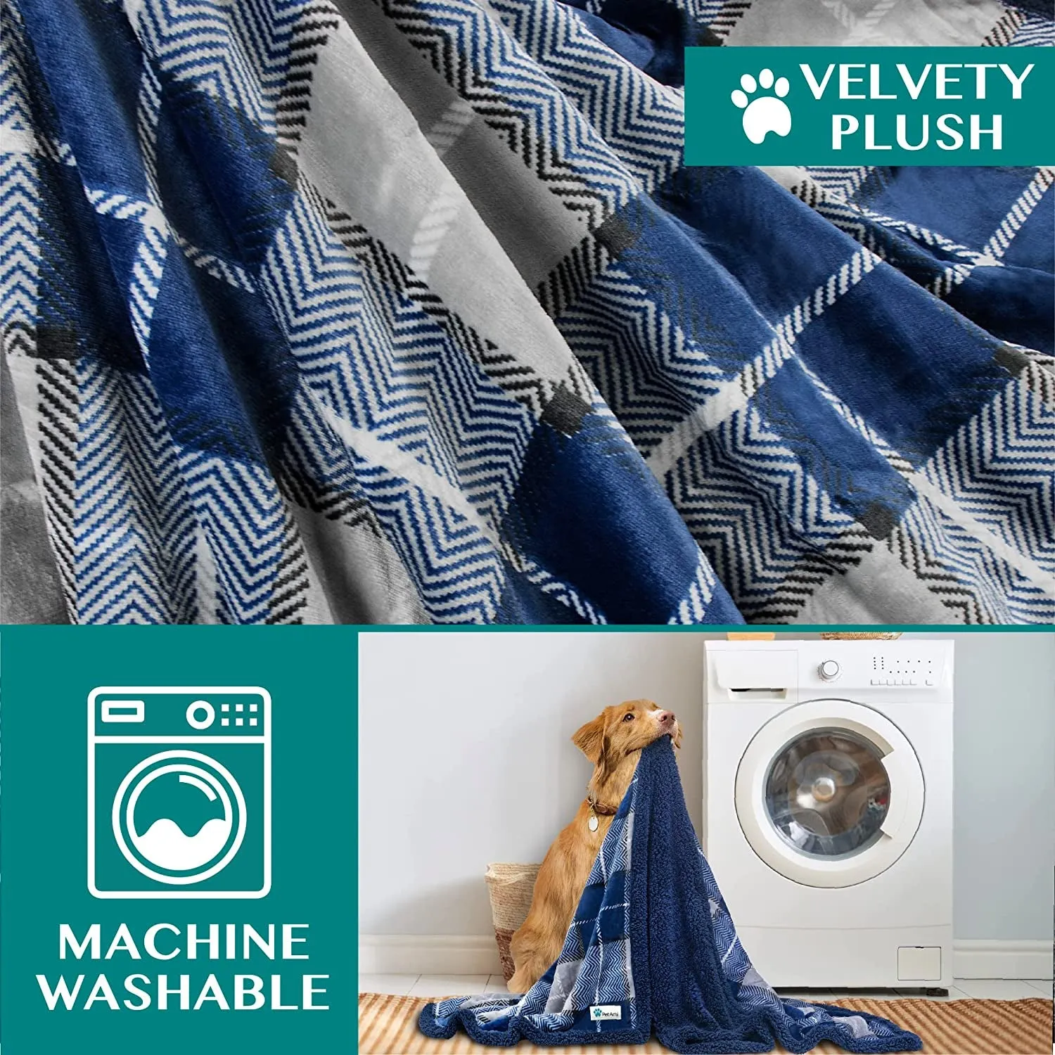 Bed Blanket for Medium Large Dogs