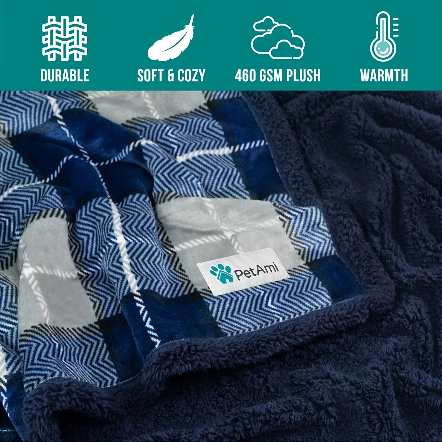 Bed Blanket for Medium Large Dogs