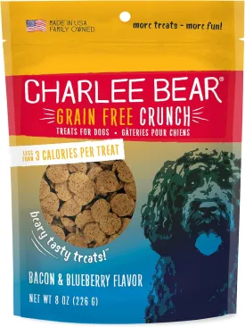 Charlee Bear Grain-Free Bear Crunch Bacon & Blueberry Flavor 8 oz