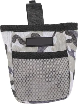 Dog Training Treat Bag Small Portable Dog Snack Pouch with Front Zipper Pocket for Easy Carrying Durable for Pet Training and Walks