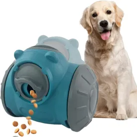 Dog Treat Ball, Adjustable Dispensing Interactive Toys Indestructible Puzzles Feeder Slow Feeding, Pet Cat Enrichment Toys, Dog Interactive Toy for Boredom Intelligence