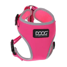 DOOG Neoflex Neoprene Lady Neon Pink Dog Harness Extra Small^^^