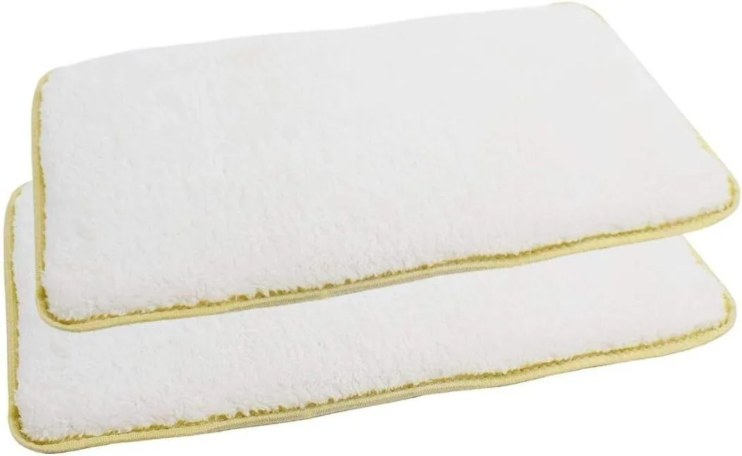 Duke & Dixie Kennel Pads Linner Pack of 2 Soft Replacement Mats Inserts for Pet Travel Carriers & Crate Pet Beds Highly Absorbent Liners for Sleeping & Traveling Washable Mat 2 Pack