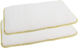 Duke & Dixie Kennel Pads Linner Pack of 2 Soft Replacement Mats Inserts for Pet Travel Carriers & Crate Pet Beds Highly Absorbent Liners for Sleeping & Traveling Washable Mat 2 Pack