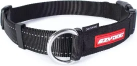 EzyDog Checkmate Martingale Collar for Dogs  Premium Nylon Training Dog Collar for Easy Control with no Choking (X-Large, Black)