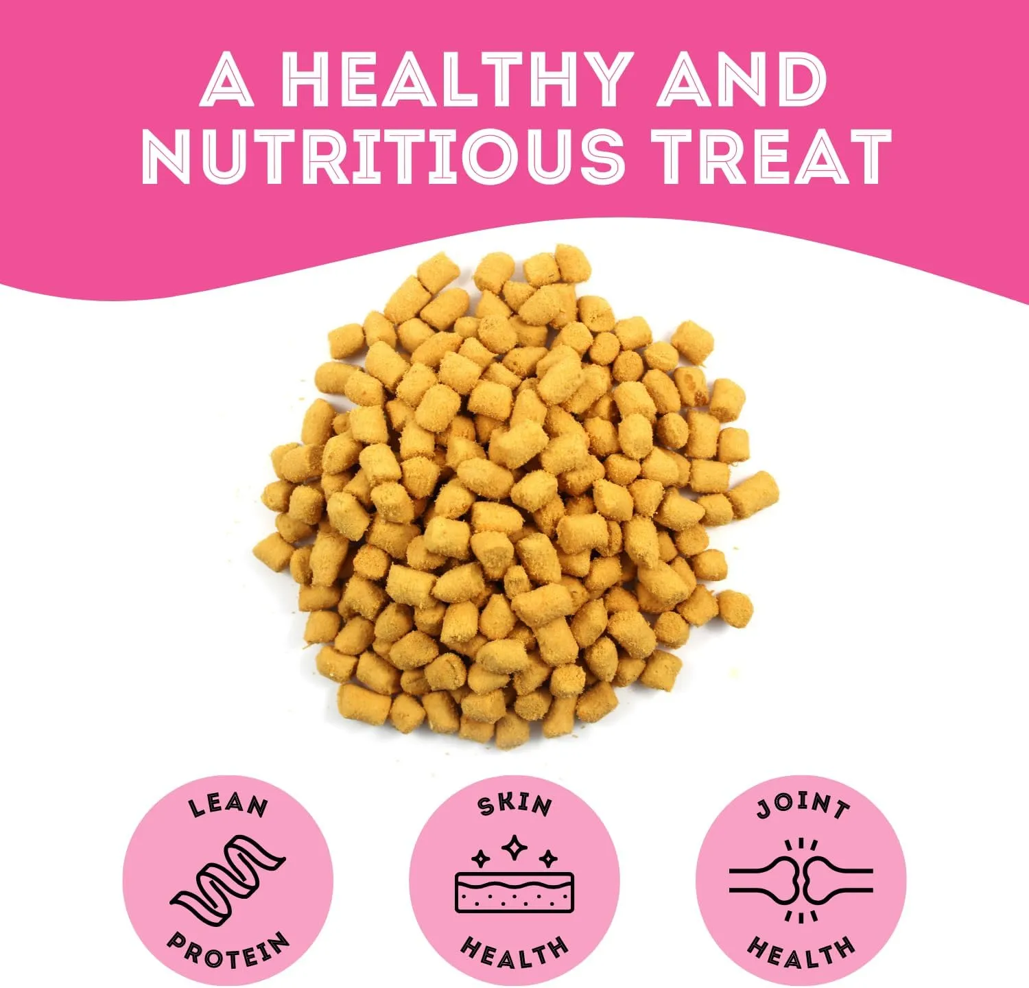 Freeze Dried Salmon Treats for Dogs & Cats (1.76 oz, Pack of 1) - Single Ingredient Dog Treats, Cat Treats - Natural Dog Treats, Grain Free