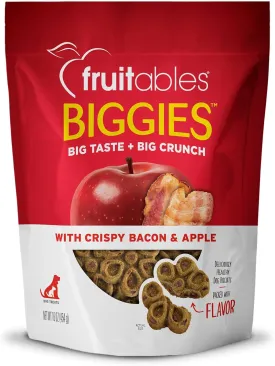 Fruitables Biggies Dog Biscuits Crunchy Dog Biscuits Made with Pumpkin