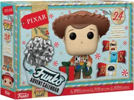 Funko Advent Calendar: Pixar 2024 - Alien - Disney Pixar - 24 Days of Surprise - Collectable Vinyl Mini Figures - Mystery Box - Gift Idea - Holiday Xmas for Girls, Boys & Kids - Christmas Countdown