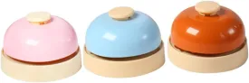 GANAZONO 3pcs Pet Bell Small Puzzle Dog Door Bells Potty Training Dog Training Pads Dog Outside Button Dog Buzzer Grass Pee Pad for Dogs Puppy Pee Pads Tray Stainless Steel