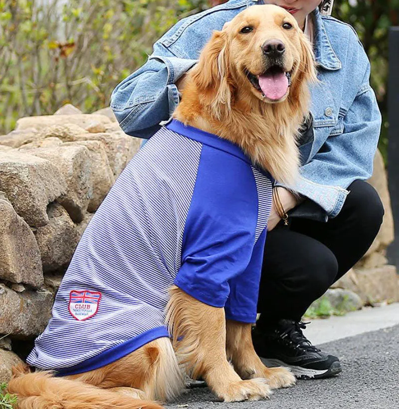 Golden Retriever Vest Samoyed Husky Border Shepherd Medium Large Dog Thin Summer Clothing