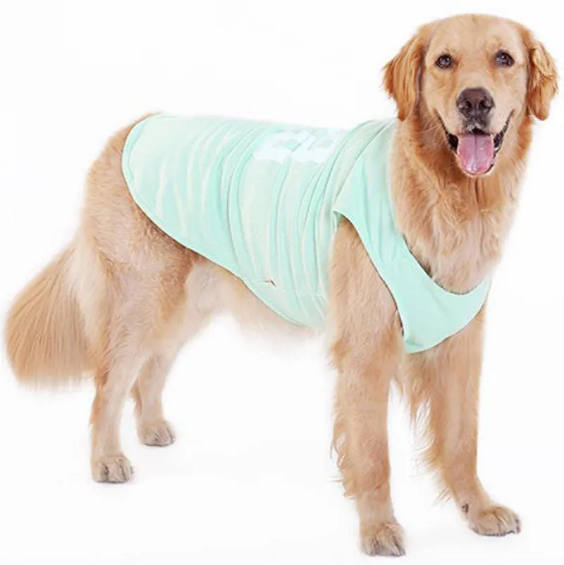 Golden Retriever Vest Samoyed Husky Border Shepherd Medium Large Dog Thin Summer Clothing