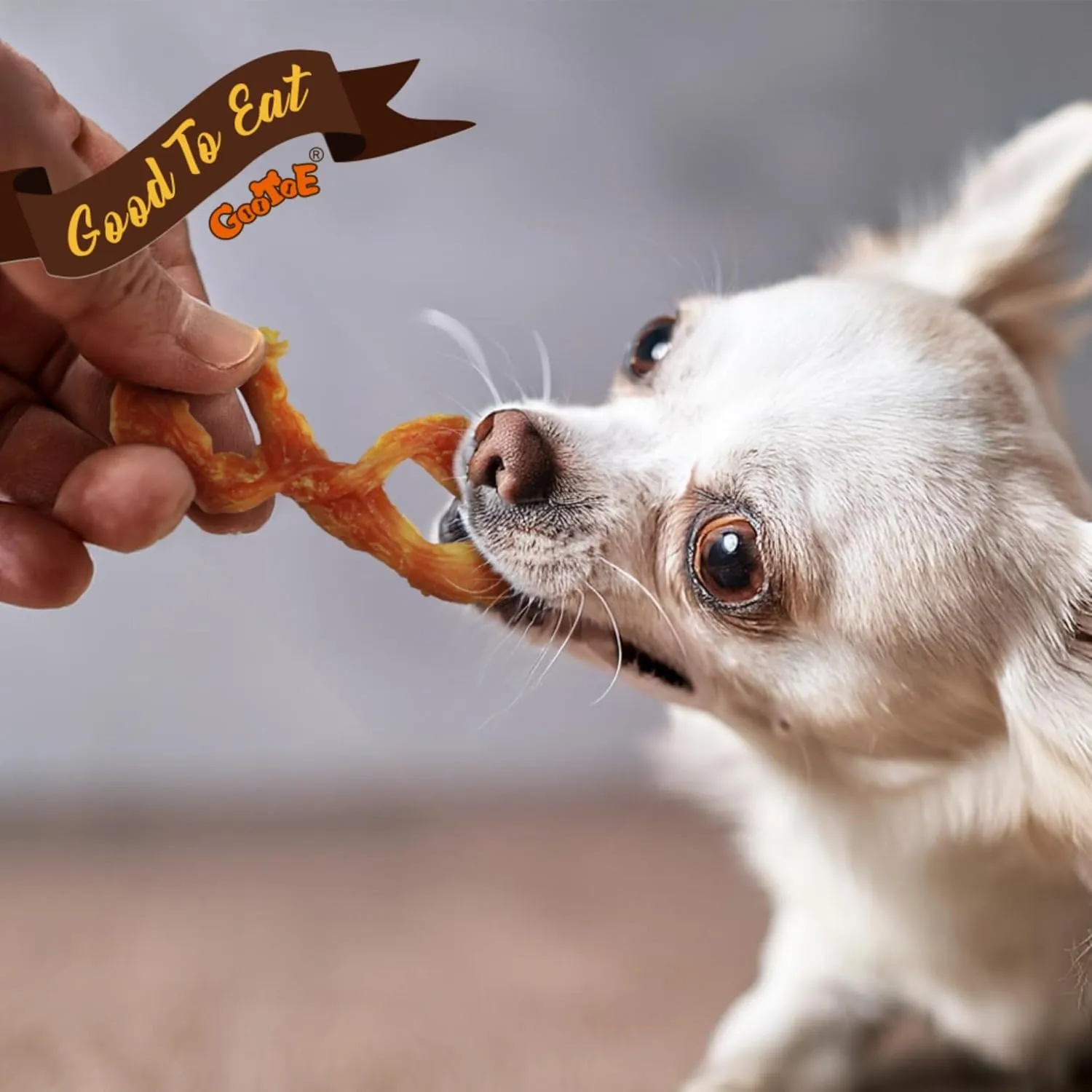 Gootoe Turkey Tendon Dog Treats, Turkey Tendon Strip 3oz, 100% USA-Sourced, Natural Snack, Premium Training Chews, Hypoallergenic, Reseal Value Bags, Size for Small Dogs