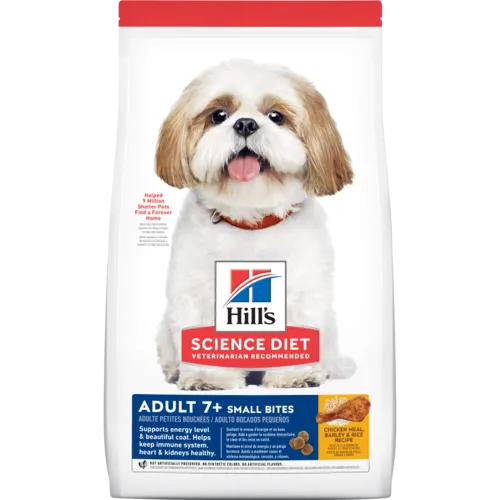 Hill's® Science Diet® Adult 7  Small Bites Chicken Meal, Barley & Rice Recipe dog food (5-lb)