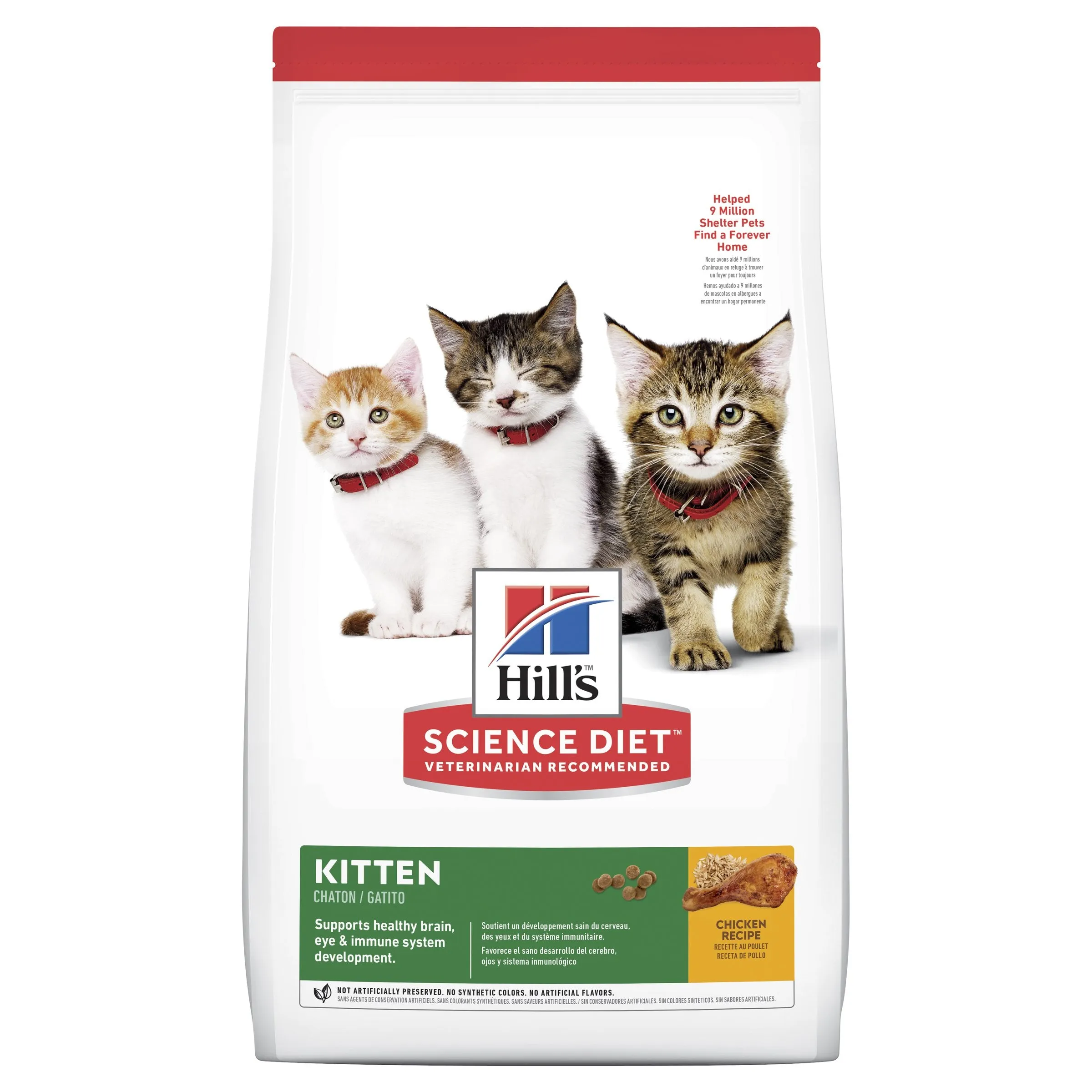 Hills Science Diet Kitten Dry Cat Food 4kg^^^