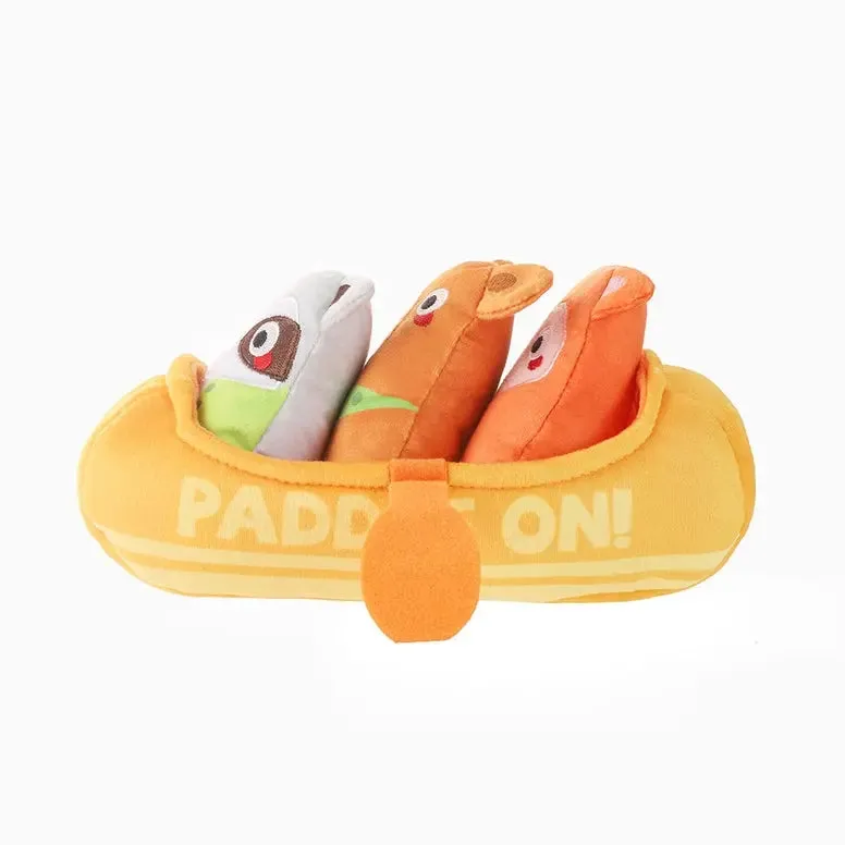Hugsmart Pet Camping Pups Kayak Interactive Dog Toys