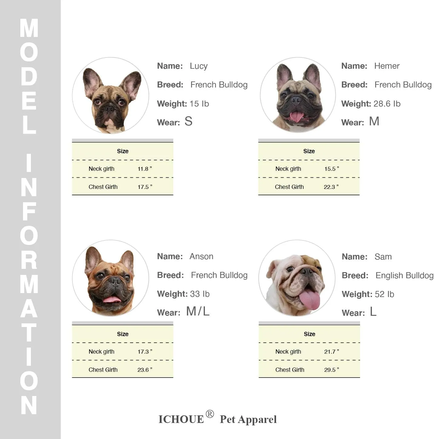 iChoue Dog Vest Harness Soft Padded No Pull Adjustable Reflective for Small Medium Dogs - Coffee Bean S