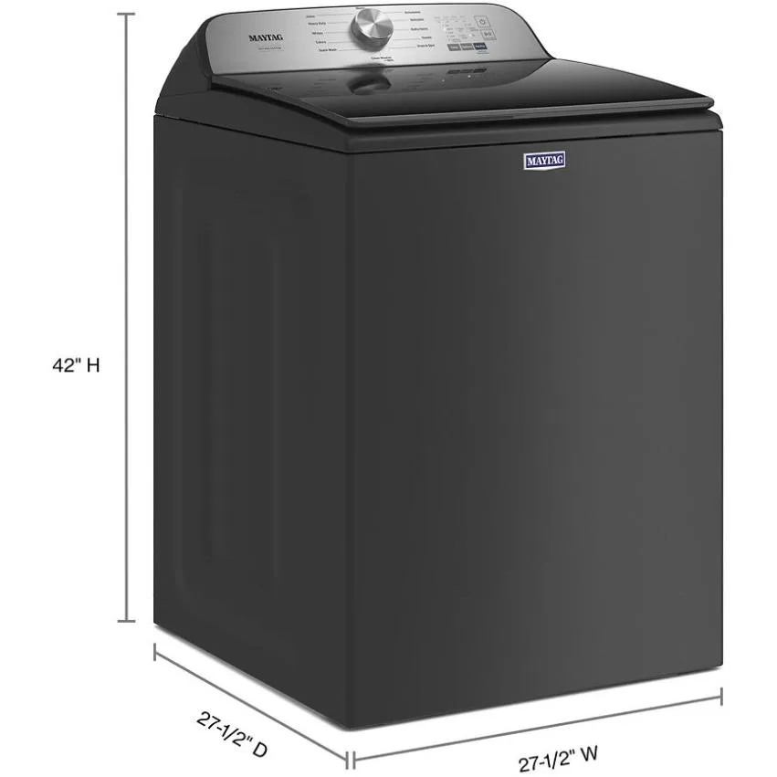 Maytag 5.5 cu. ft. Top Loading Washer with Pet Pro System TL MVW6500MBK