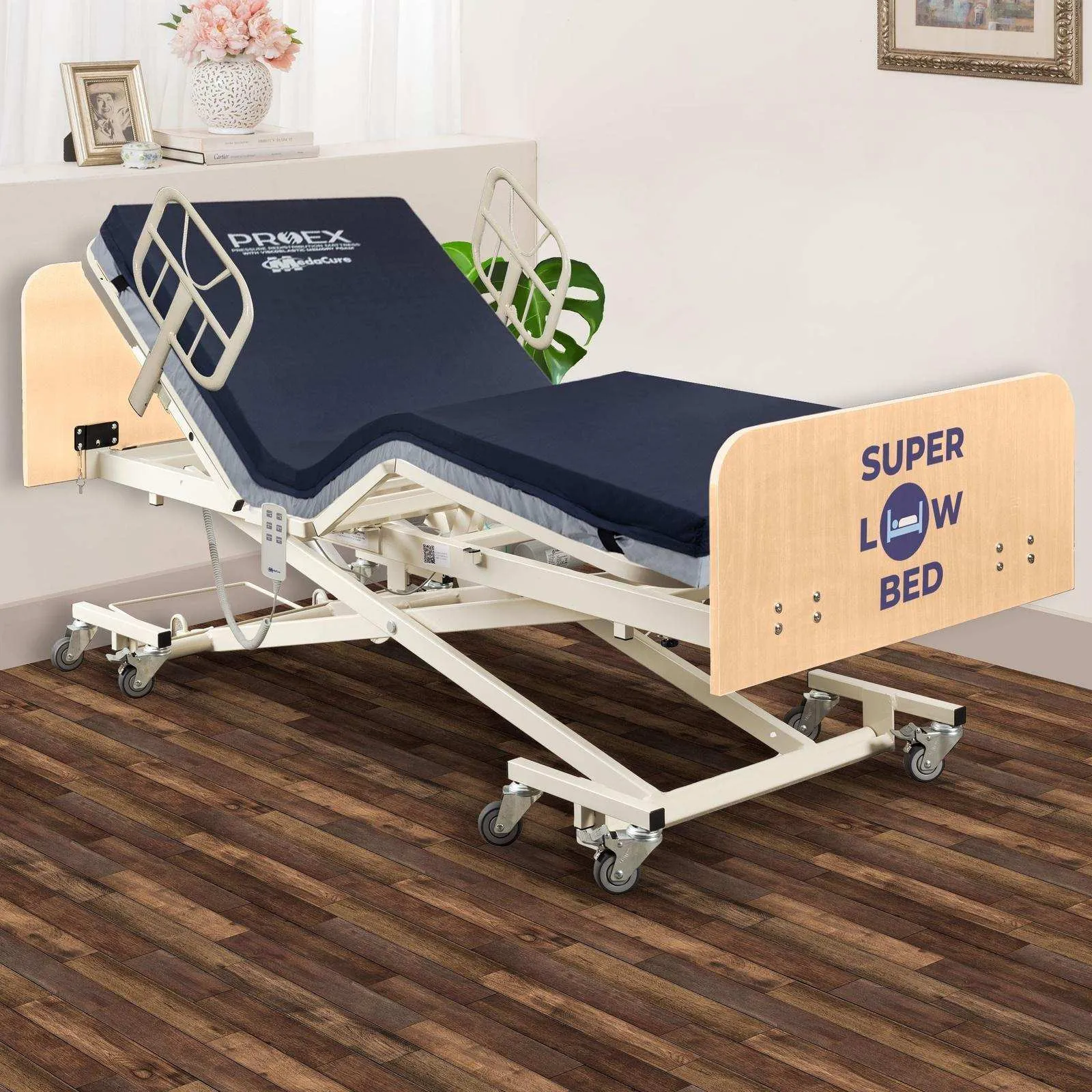 MedaCure Full Electric Hospital Bed Ultra Low