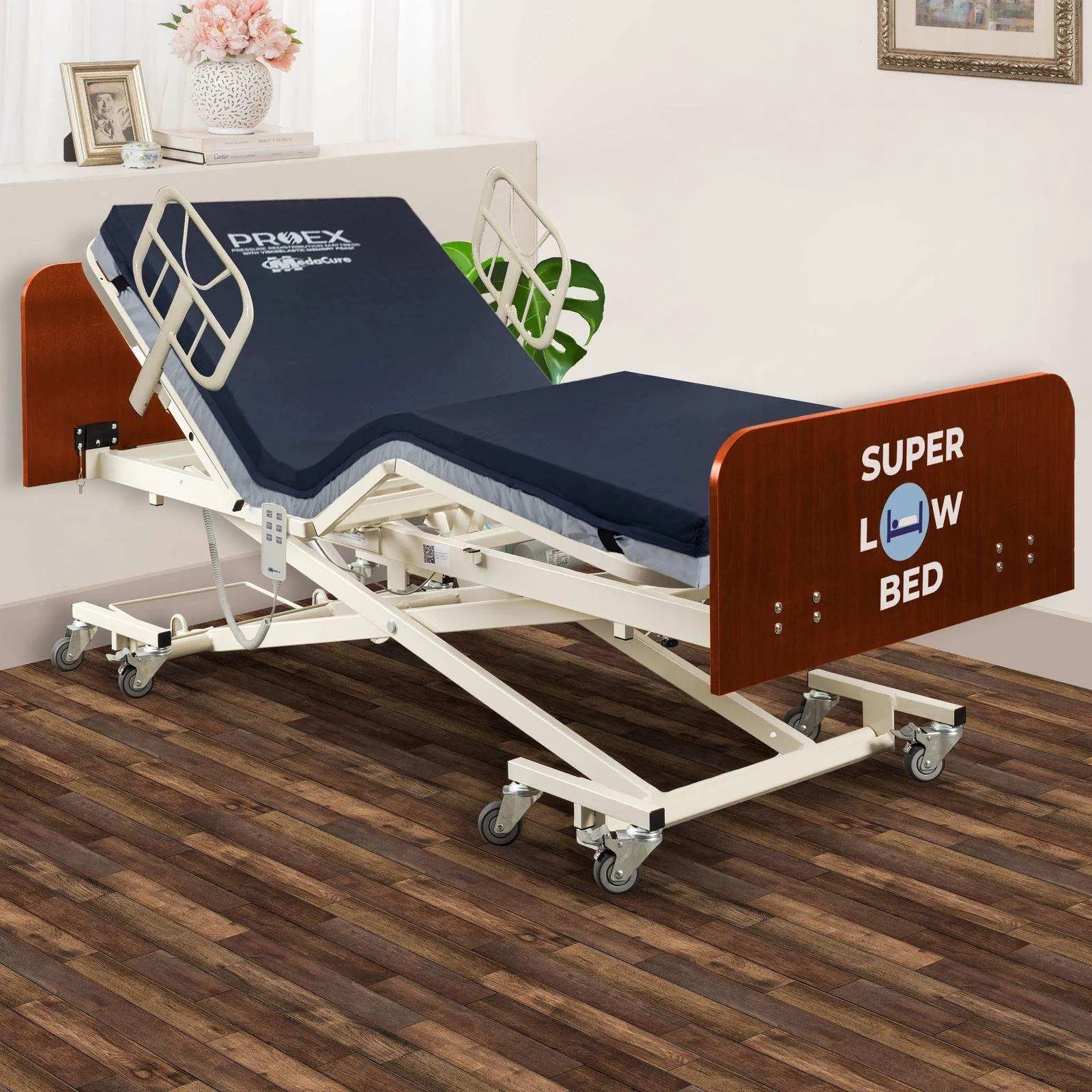MedaCure Full Electric Hospital Bed Ultra Low