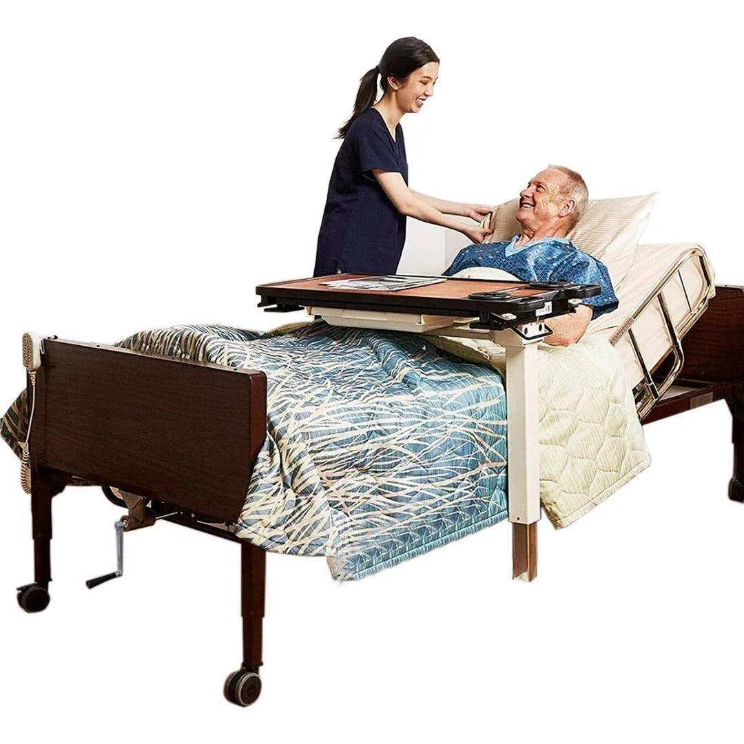 MedaCure Full Electric Hospital Bed with Mattress and Rail