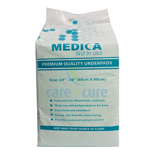 Medica Underpads (24"-36") 60cm X 90 cm 15 Pieces