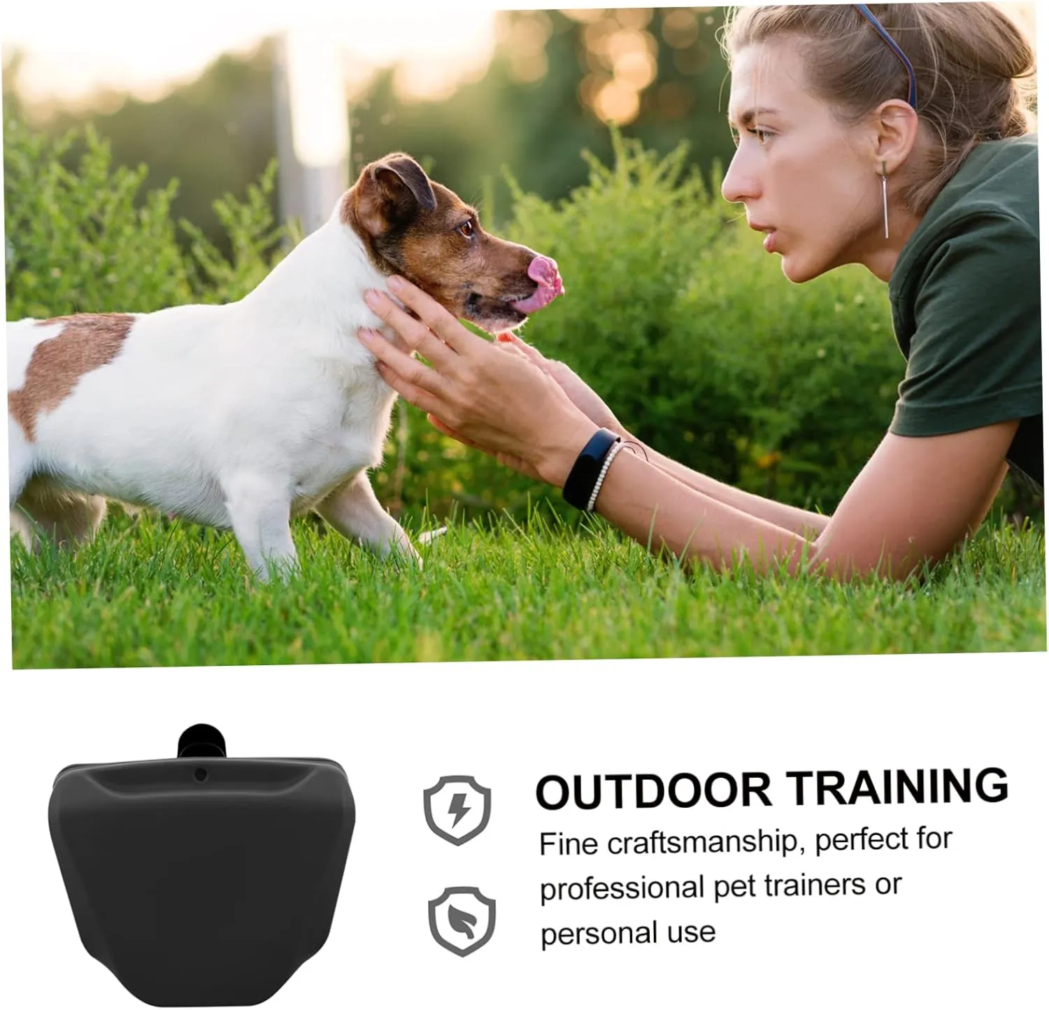 Multi Functional Silicone Dog Training Treat Bag Durable Pet Food Pouch with Waist Buckle for Outdoor Training and Walks Hands Convenience