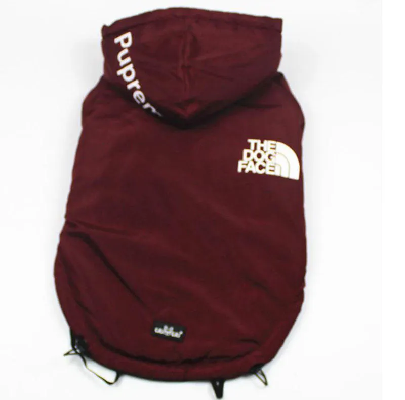 New style warm and waterproof clothes for medium and large dogs for autumn and winter