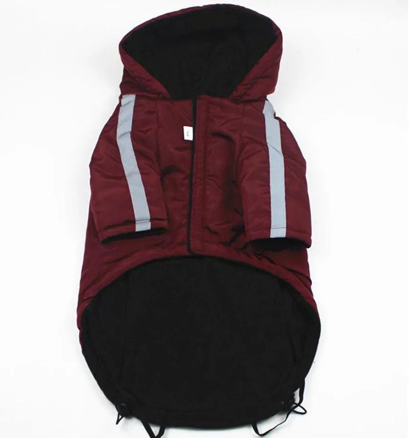 New style warm and waterproof clothes for medium and large dogs for autumn and winter