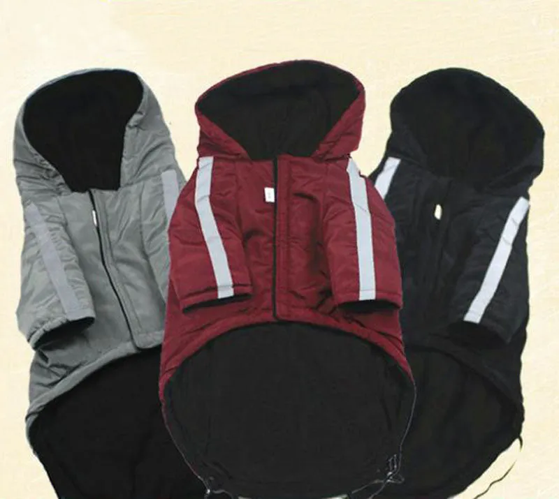 New style warm and waterproof clothes for medium and large dogs for autumn and winter