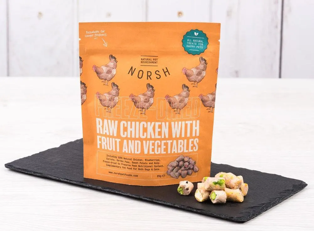 Norsh Freeze Dried Raw Chicken Dog Treats