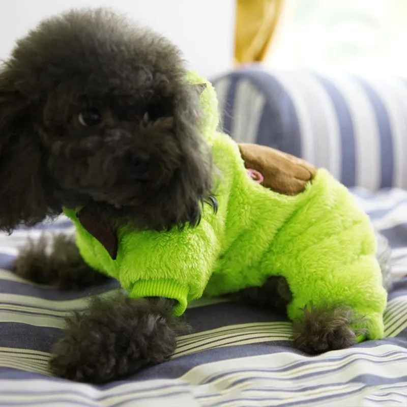 Pet Cat Dog Chenille Dinosaur Onesie