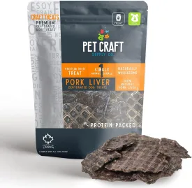 Pet Craft Supply Wild Caught Pure Dehydrated Pacific Salmon Packed with Salmon Oil Natural Dog Treats Alternative to Freeze Dried Healthy Dog and Cat Treats