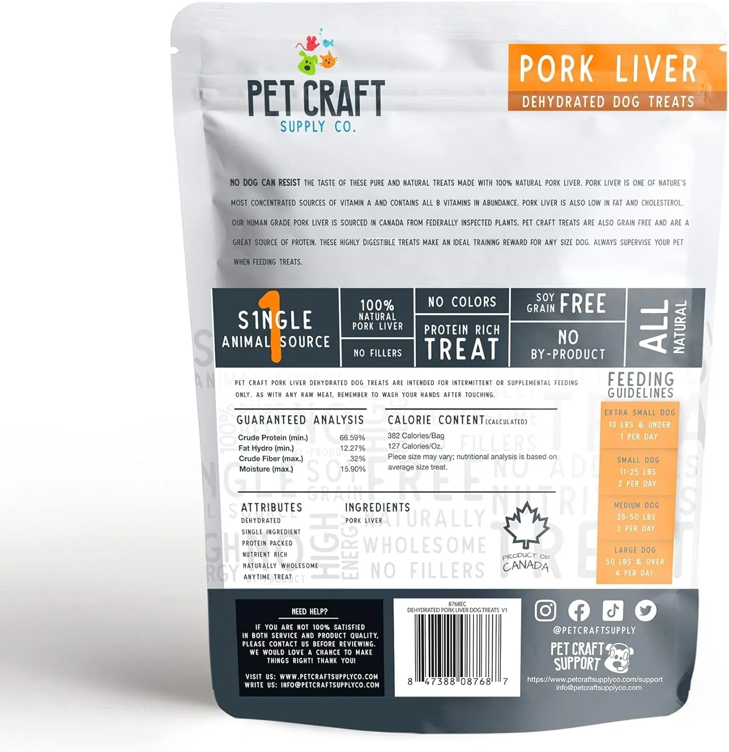 Pet Craft Supply Wild Caught Pure Dehydrated Pacific Salmon Packed with Salmon Oil Natural Dog Treats Alternative to Freeze Dried Healthy Dog and Cat Treats