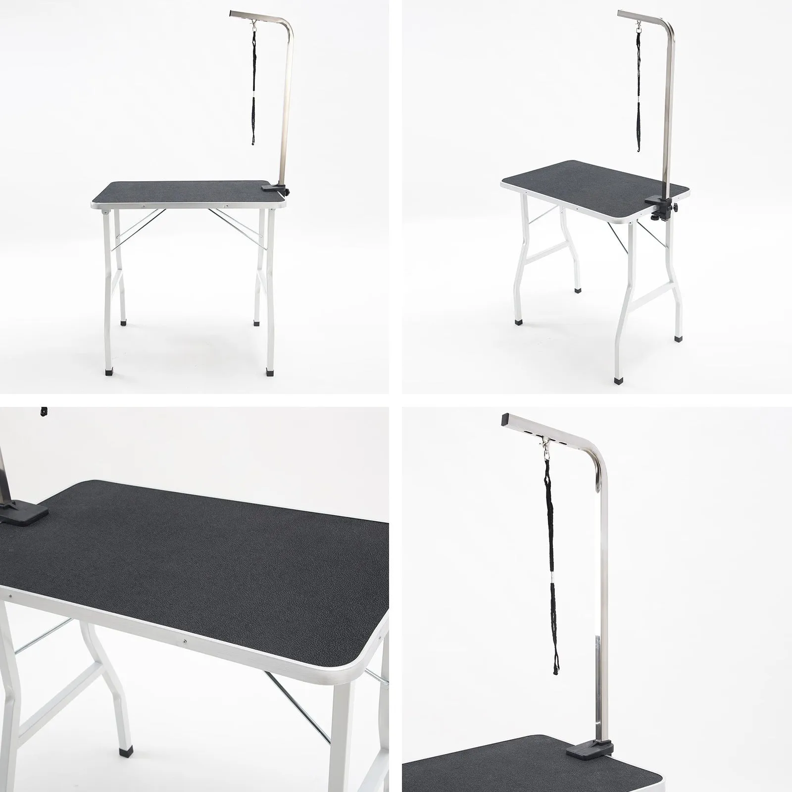 Pet Grooming Salon Table Dog Cat - 78cm Black