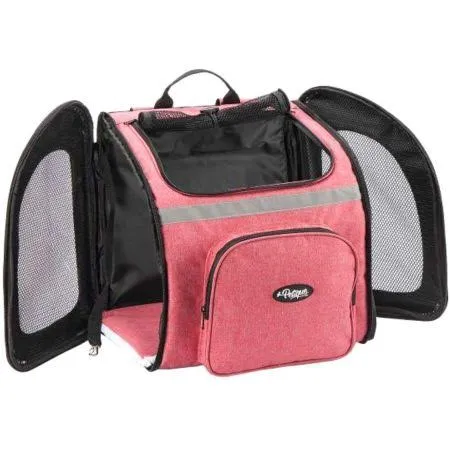 Petique Backpacker Pet Carrier Coral