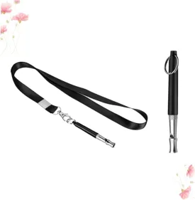 POPETPOP 1 Set Pet Training Set Leashes Whistle Dog for Large Dogs for Dogs Puppy Essentials Button Clicker Training Clicker for Pets Clicker Training for Dog Pet Training Clicker Black