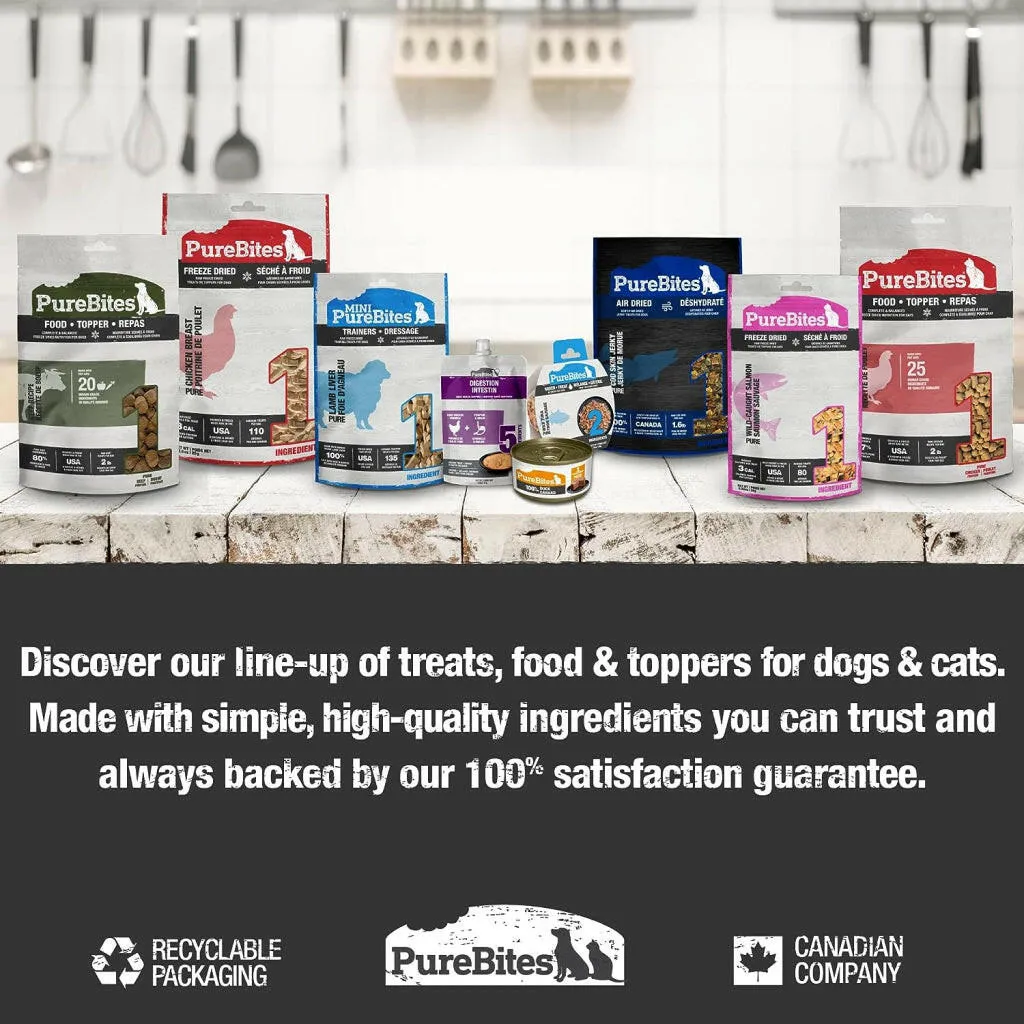 PureBites Freeze Dried Lamb Liver Treats for Dogs  (1.58 oz)