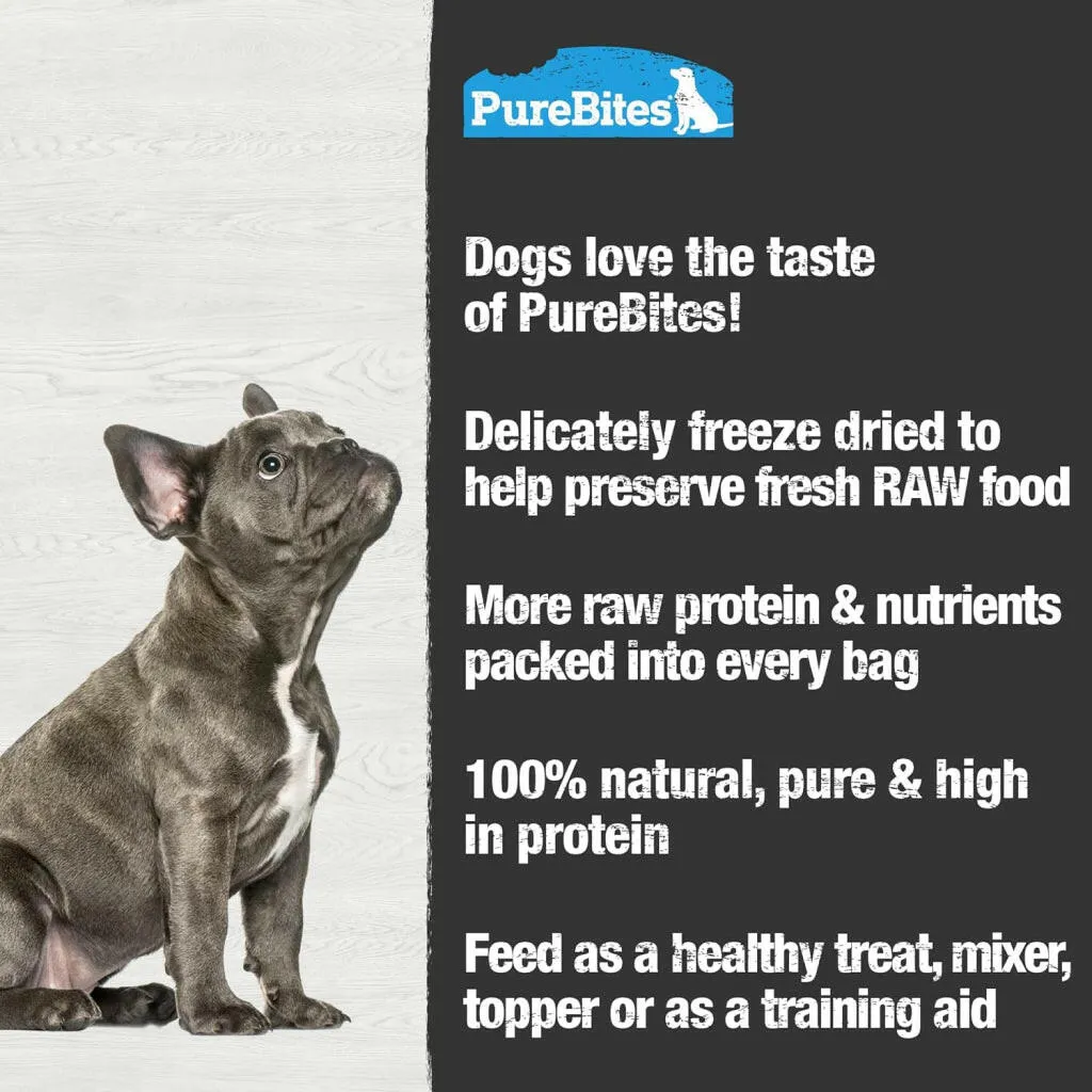 PureBites Freeze Dried Lamb Liver Treats for Dogs  (1.58 oz)