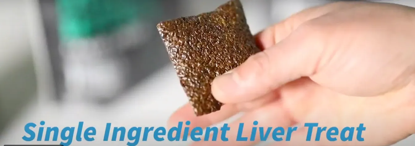 Raised Right Pets - Meat Bites - Pork Liver Dog Treats