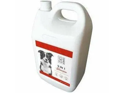 Shampoo & Conditioner 5L 2 In 1   Red & White