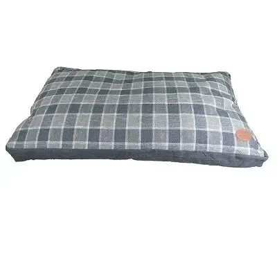 Snug & Cosy Grey Square Check Mattress - Various Sizes