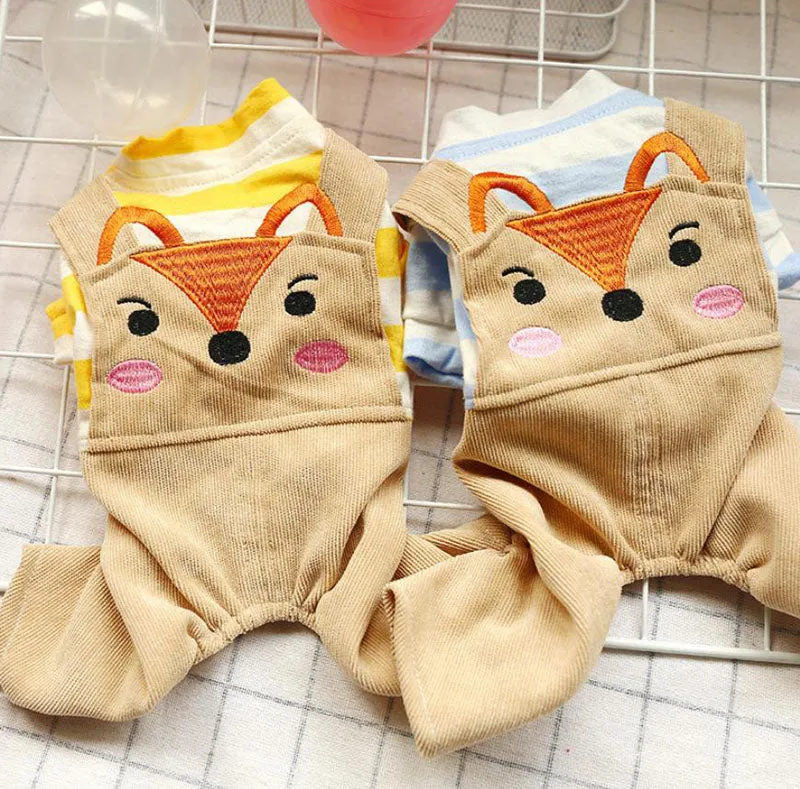 Spring and summer Pet clothes four-legged casual dog clothes
