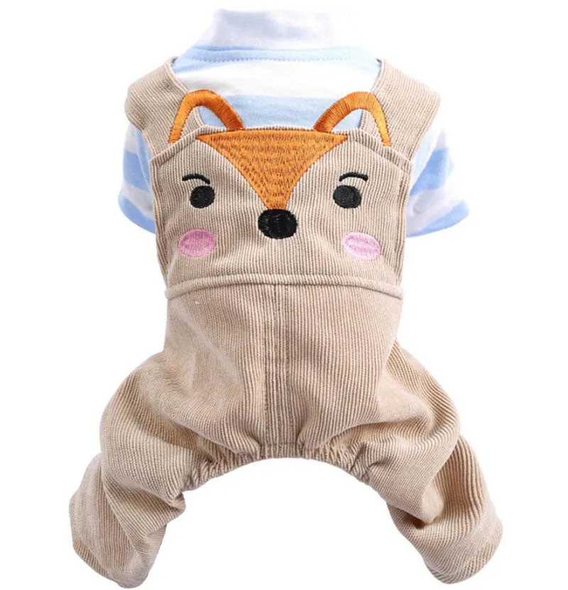 Spring and summer Pet clothes four-legged casual dog clothes