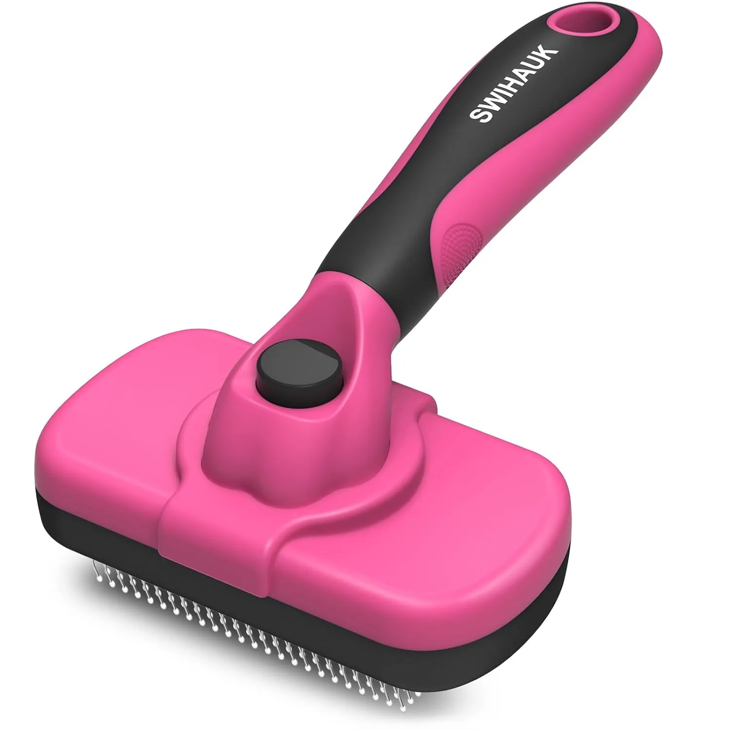 Swihauk Self Cleaning Slicker Brush for Dogs & Cats - Skin