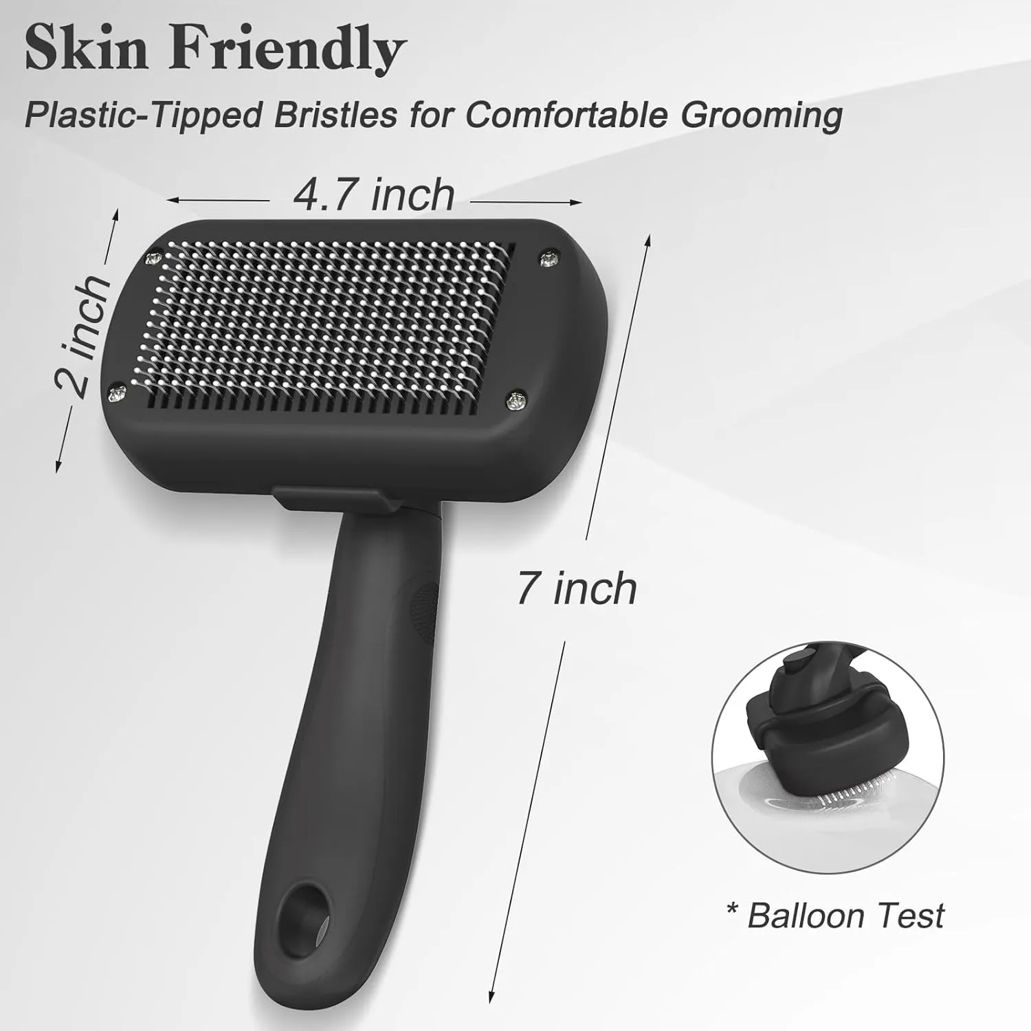 Swihauk Self Cleaning Slicker Brush for Dogs & Cats - Skin