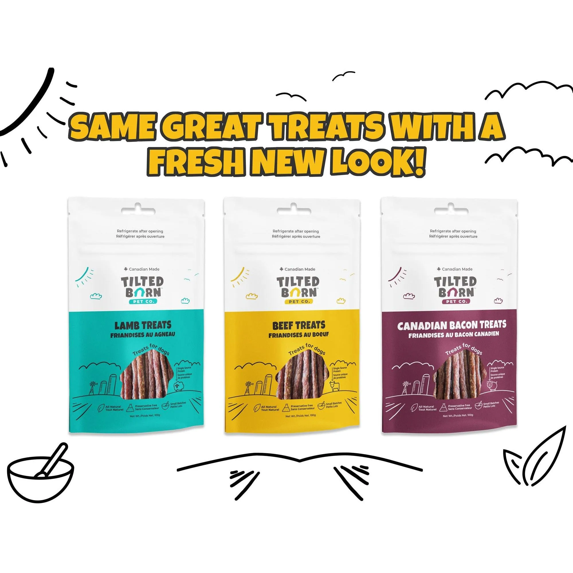 Tilted Barn Canadian Beef Dog Treats